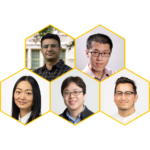 headshots of CEI award faculty