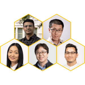 headshots of CEI award faculty
